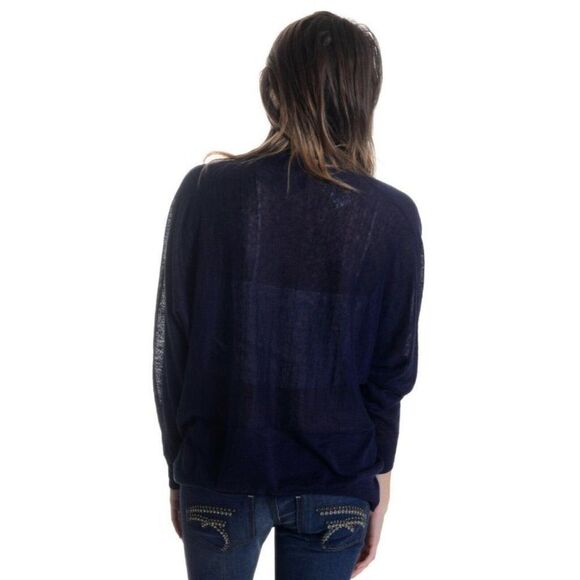 Joie Crevan Linen Open Front Knit Cardigan Sweater - Picture 2 of 2